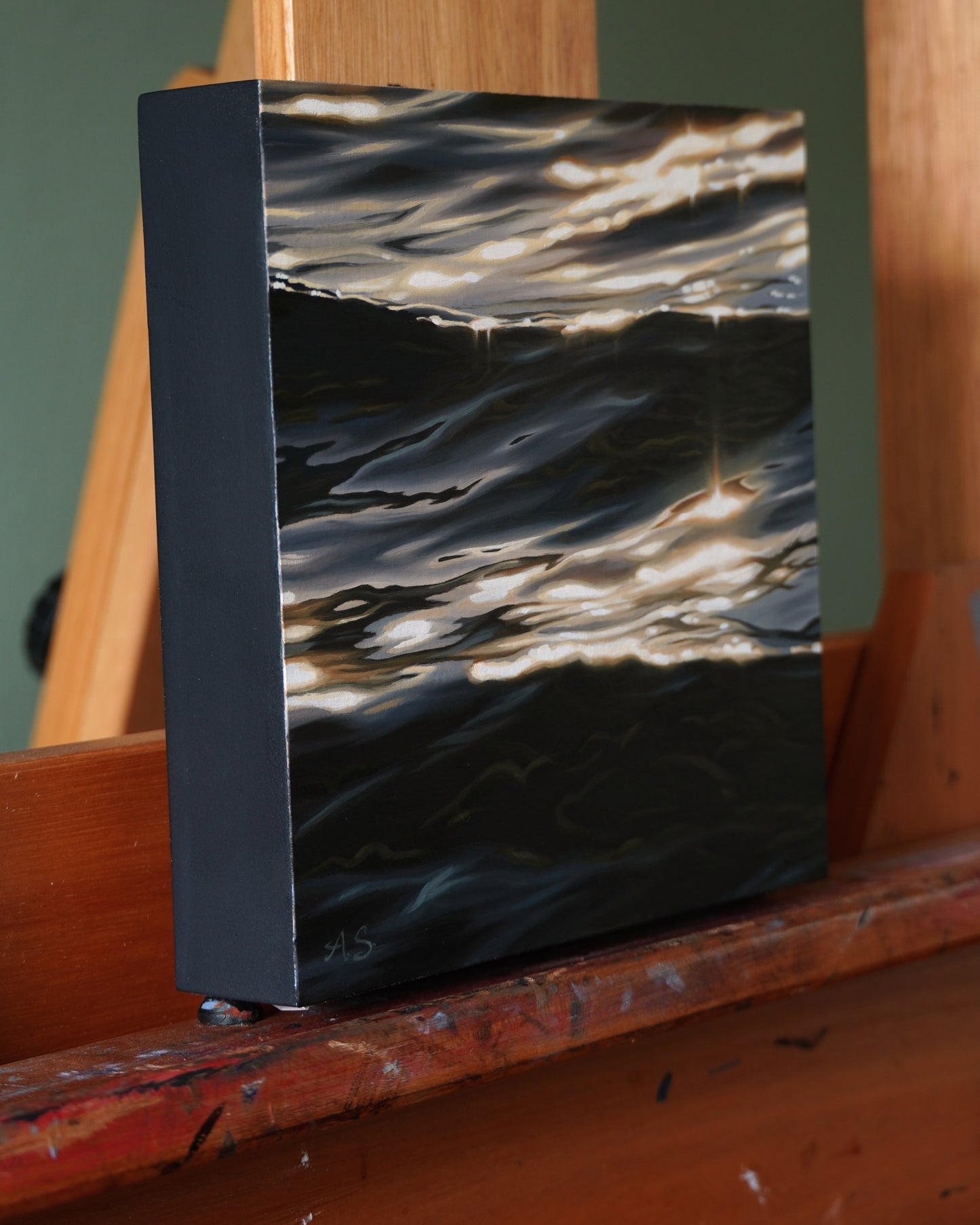 Lumina, Original Oilpainting, 20 x 20 cm