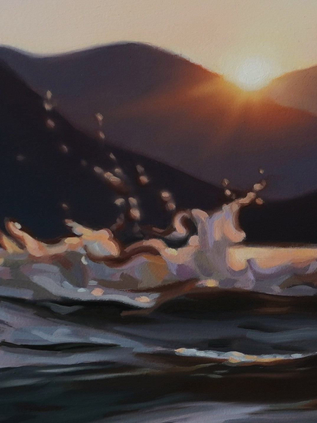 Morning Serenade, Original Oilpainting, 40 x 30 cm