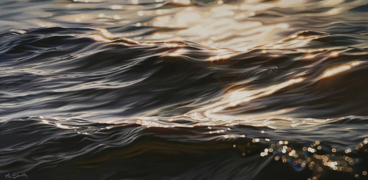 Resurgence, Original Oilpainting, 40 x 80 cm