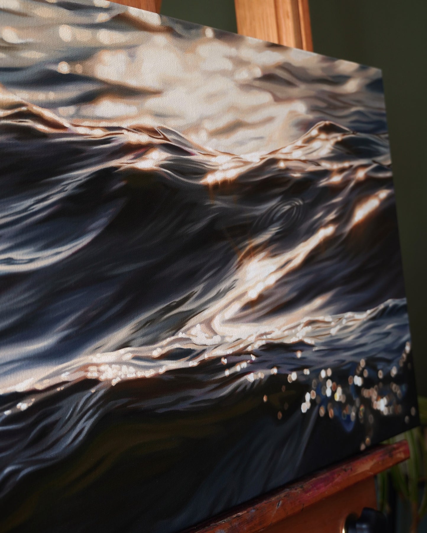 Resurgence, Original Oilpainting, 40 x 80 cm