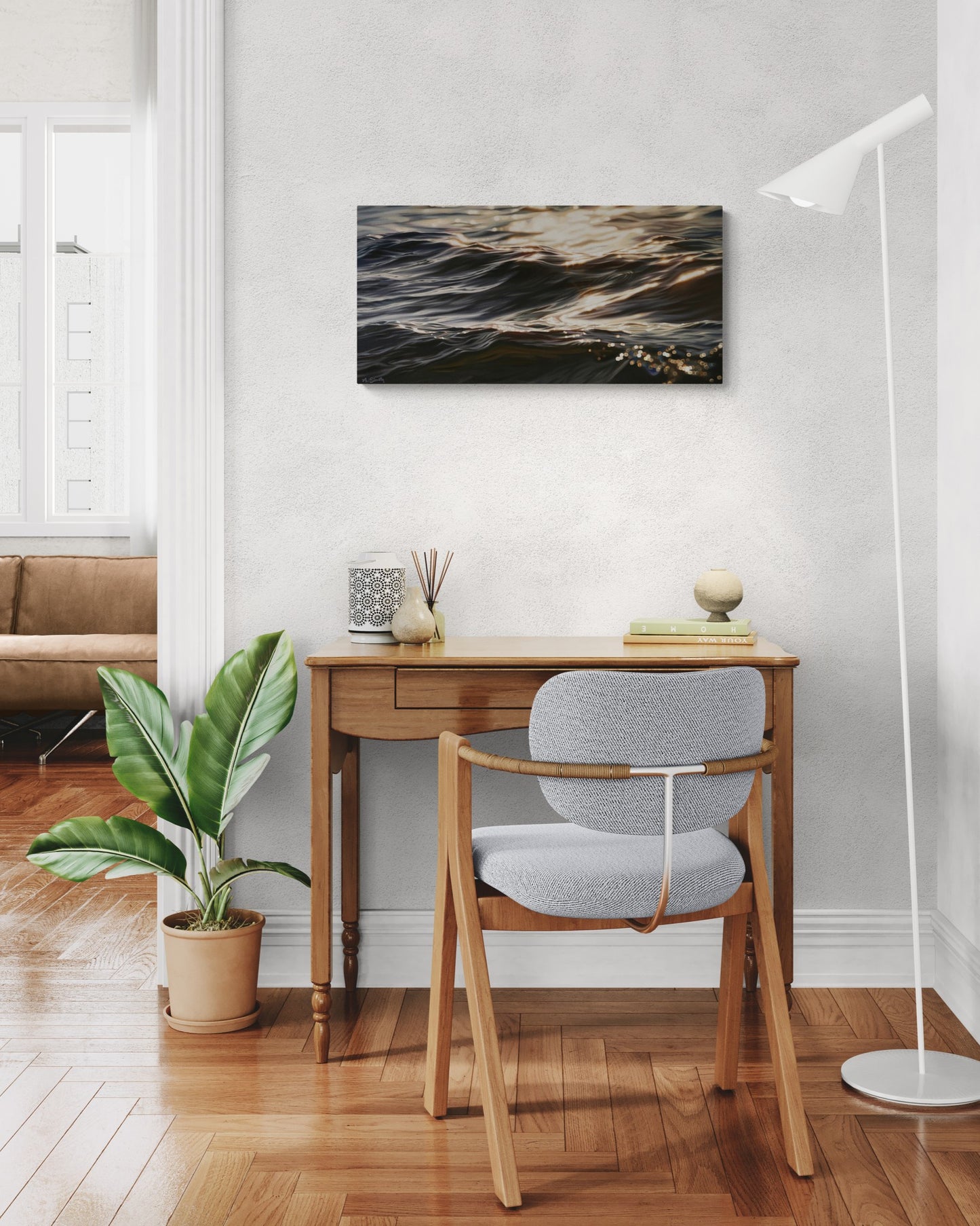 Resurgence, Original Oilpainting, 40 x 80 cm