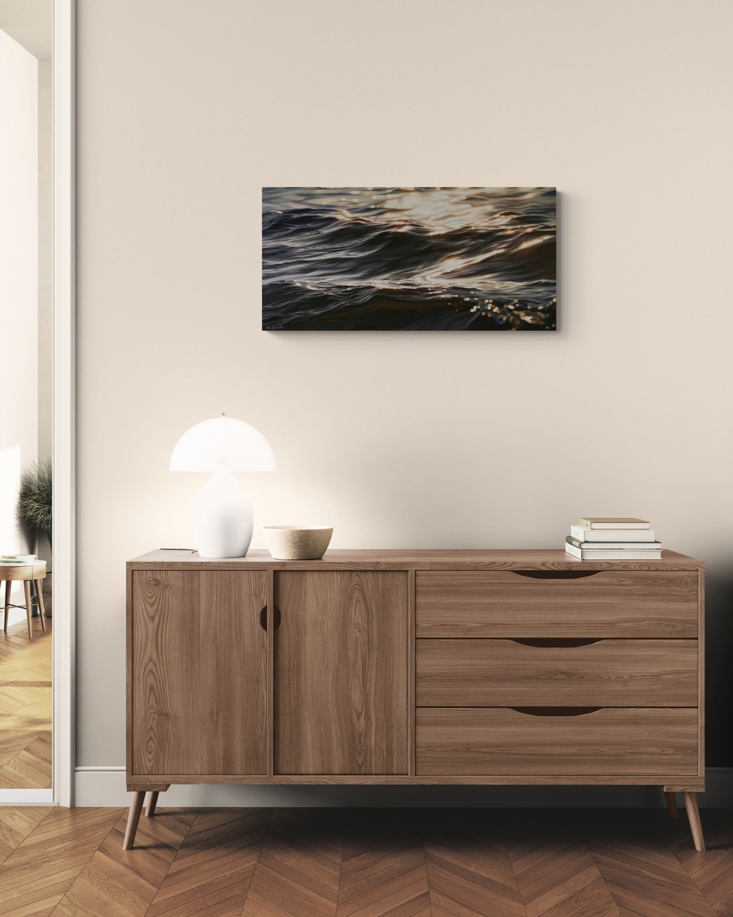 Resurgence, Original Oilpainting, 40 x 80 cm