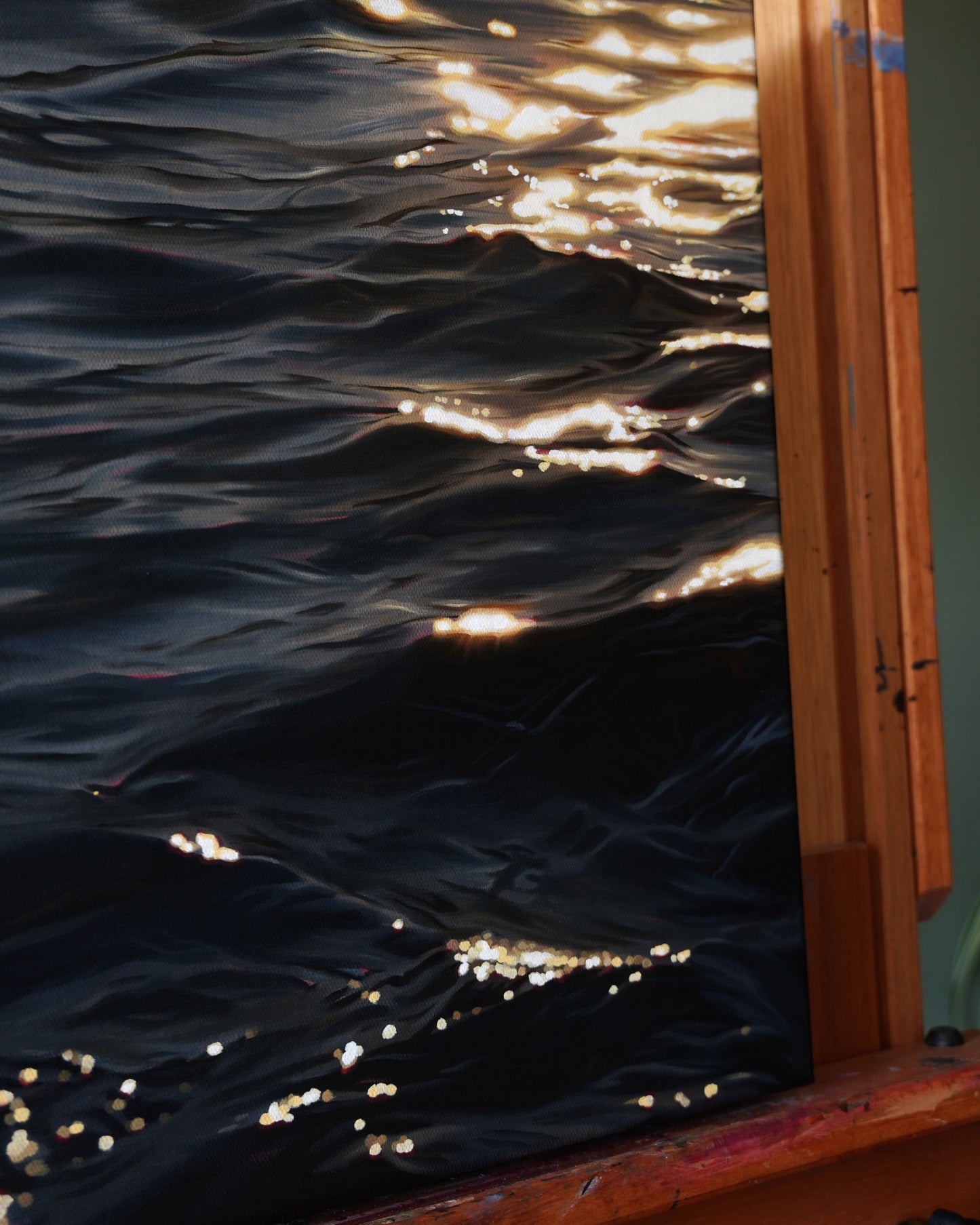 Equilibrium, Original Oilpainting, 40 x 40 cm