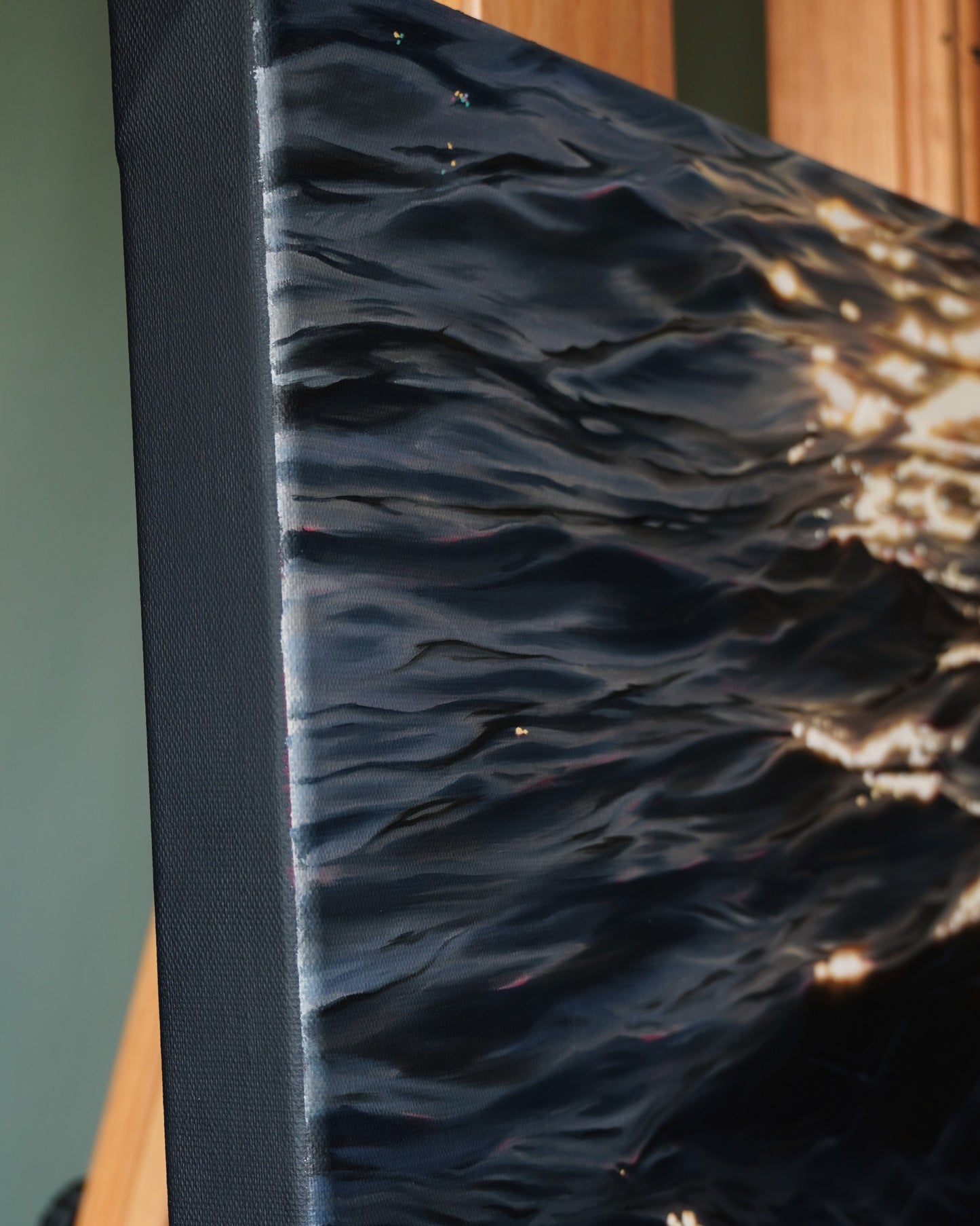 Equilibrium, Original Oilpainting, 40 x 40 cm