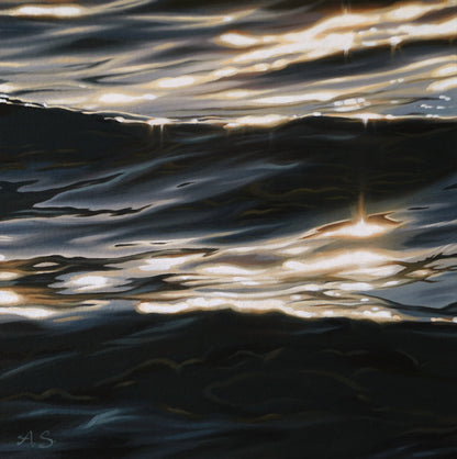 Lumina, Original Oilpainting, 20 x 20 cm