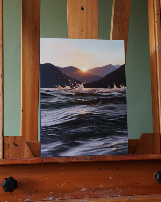 Morning Serenade, Original Oilpainting, 40 x 30 cm