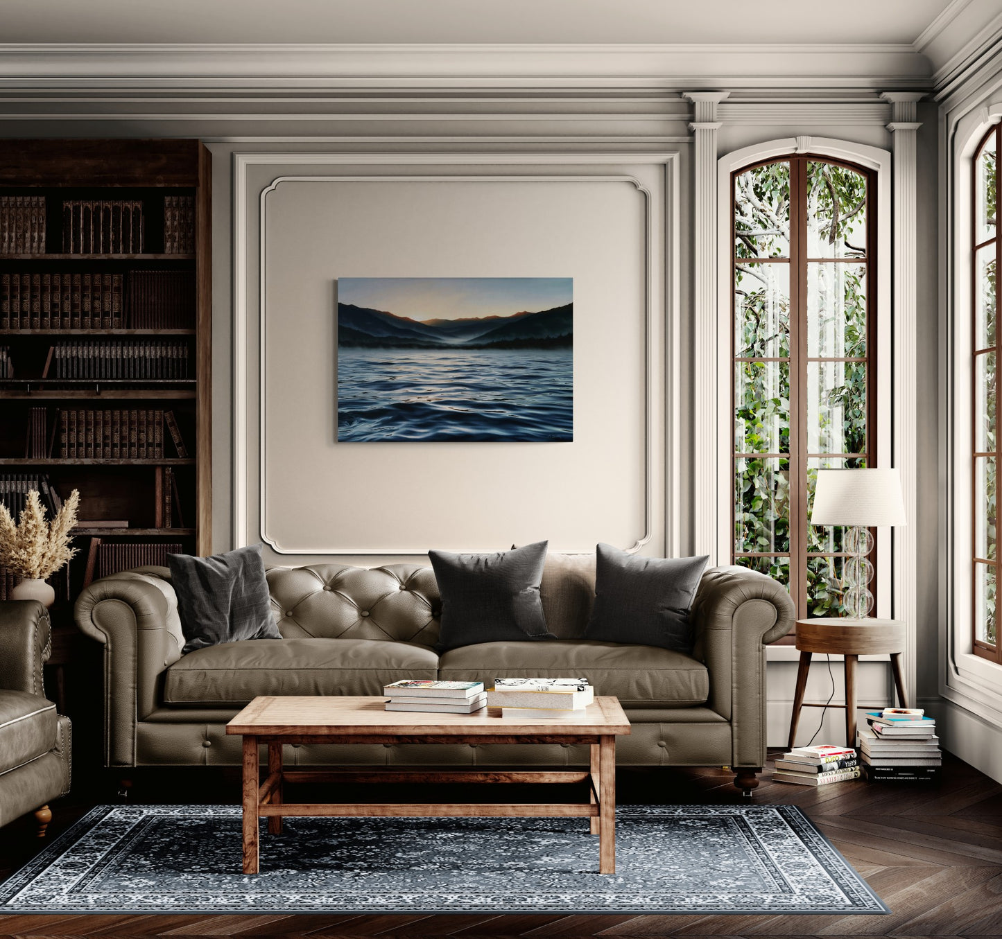 Quiet Mist, Original Oilpainting, 70 x 100 cm