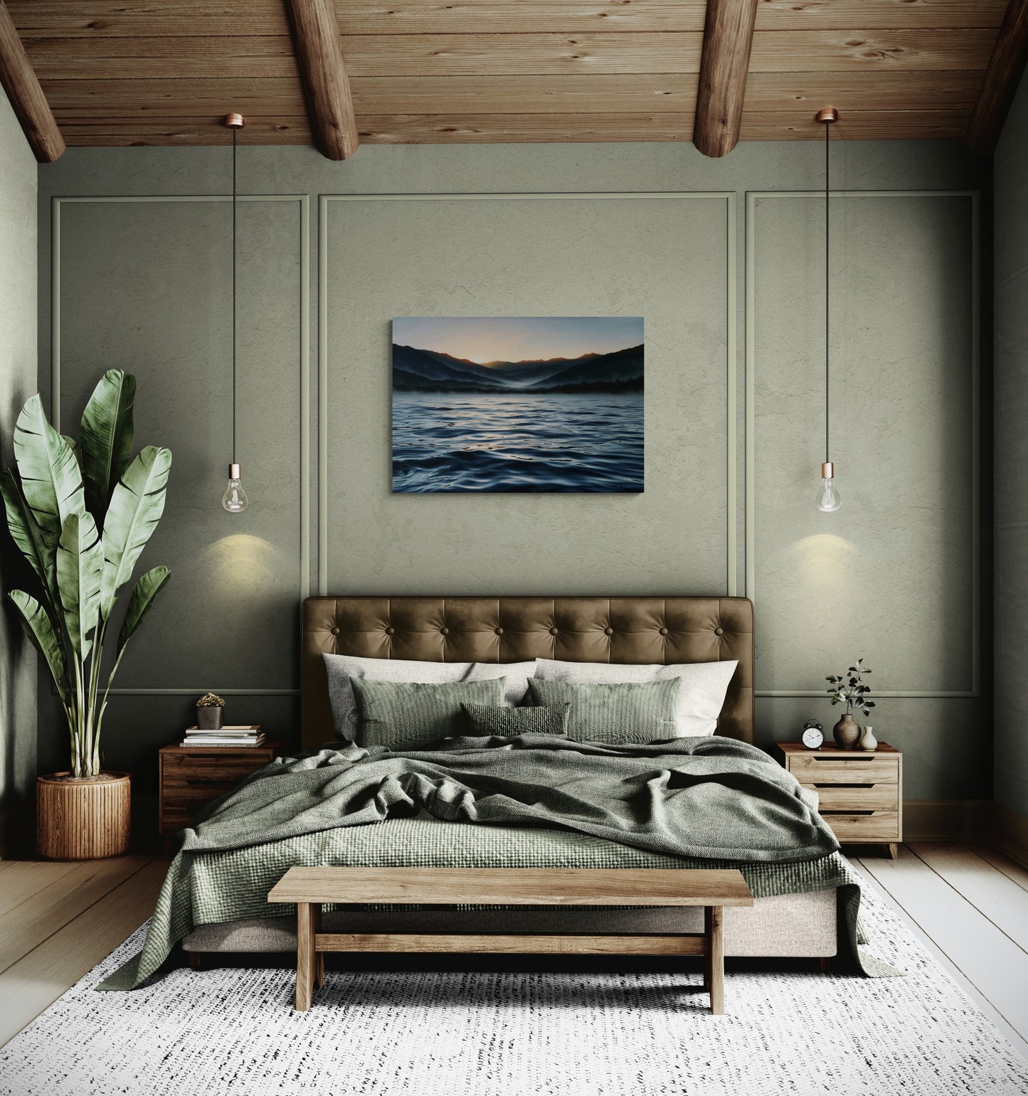 Quiet Mist, Original Oilpainting, 70 x 100 cm