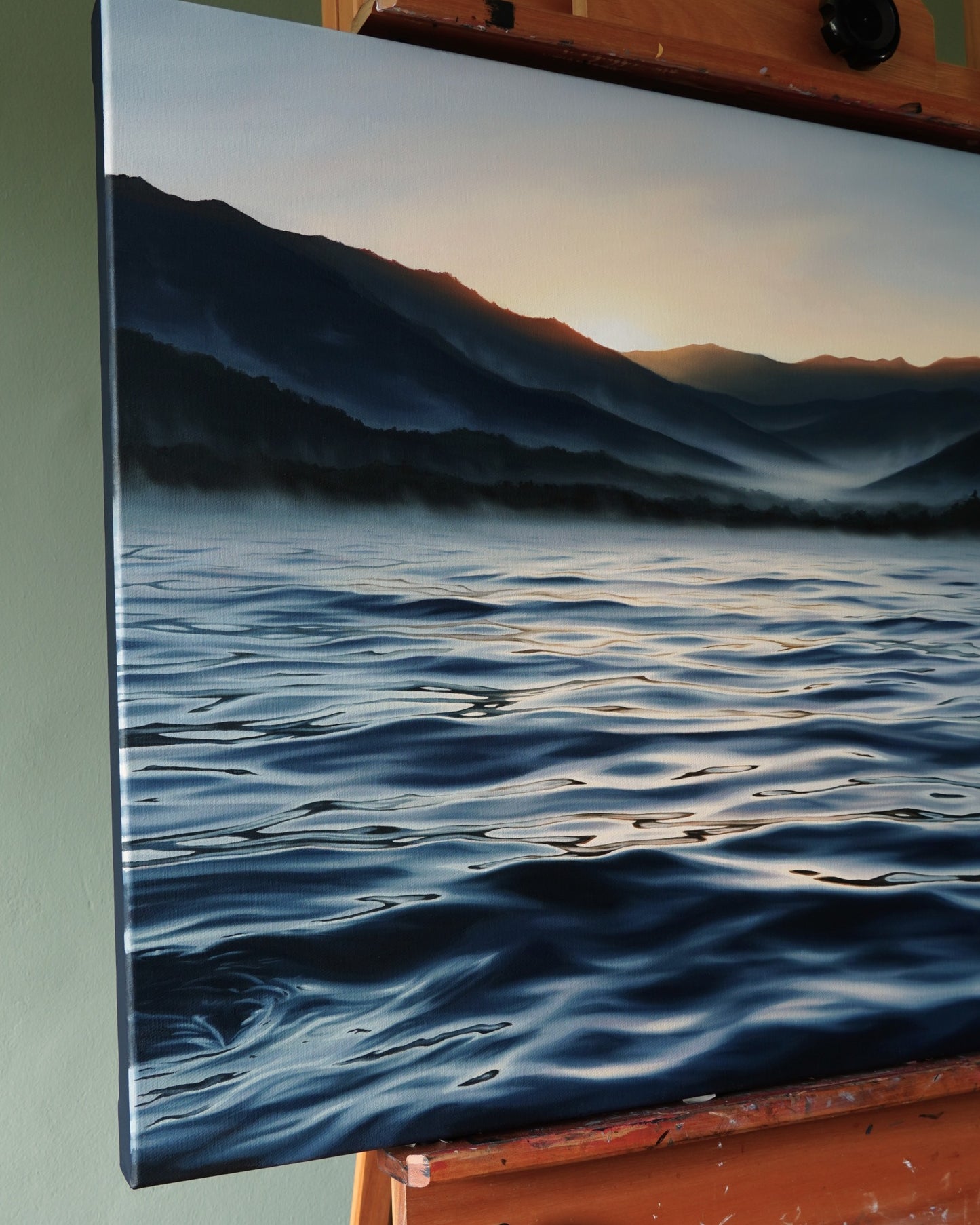 Quiet Mist, Original Oilpainting, 70 x 100 cm