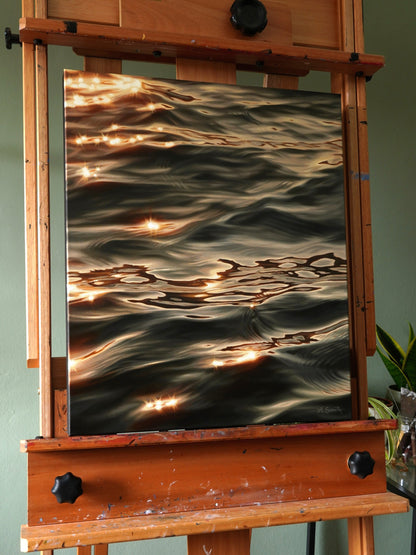 Reflections, Original Oilpainting, 60 x 50 cm