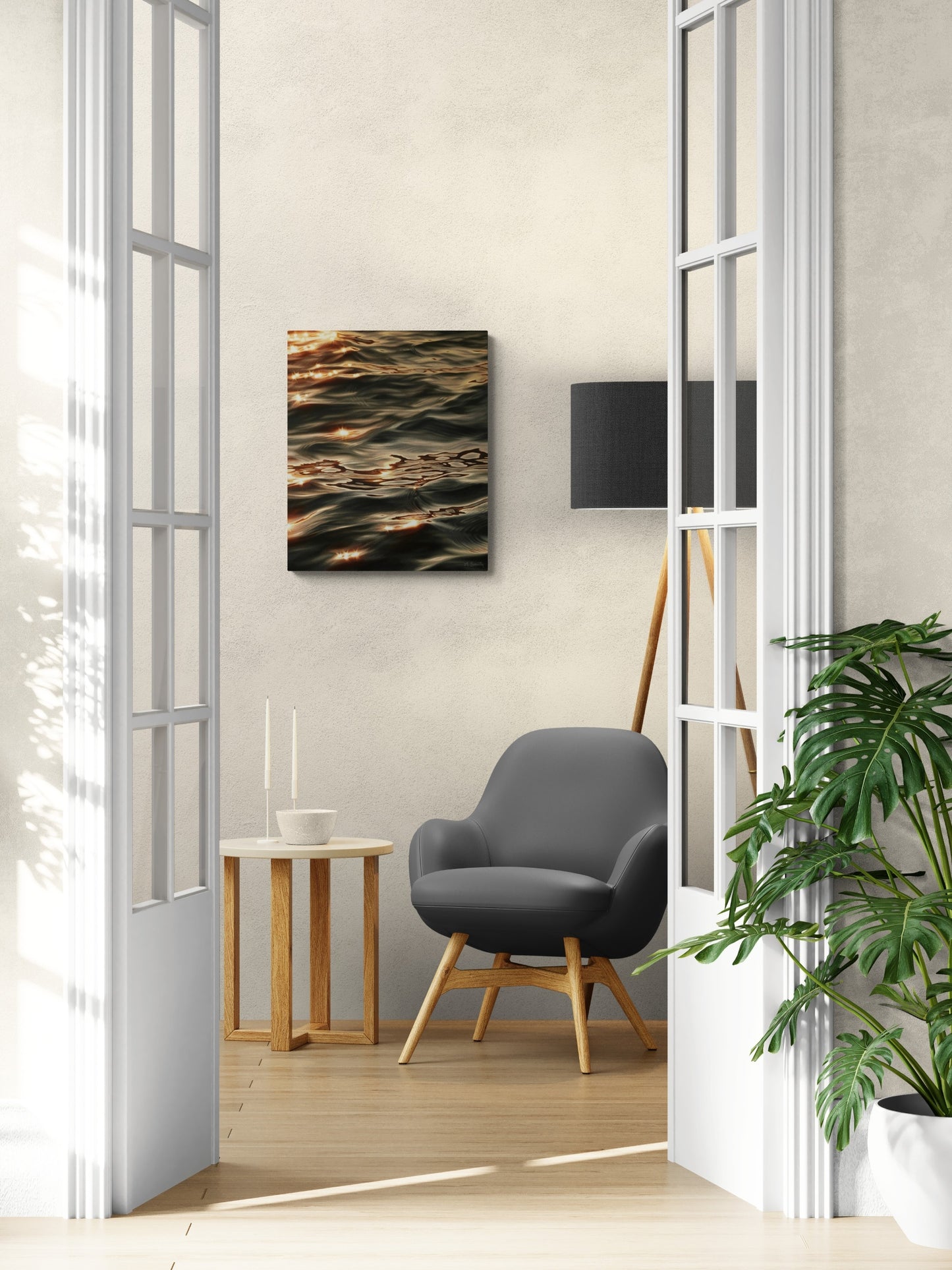 Reflections, Original Oilpainting, 60 x 50 cm