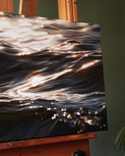 Resurgence, Original Oilpainting, 40 x 80 cm