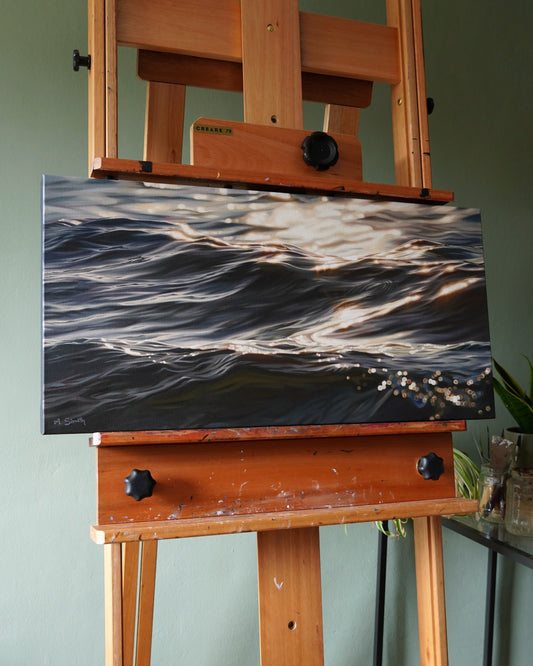 Resurgence, Original Oilpainting, 40 x 80 cm
