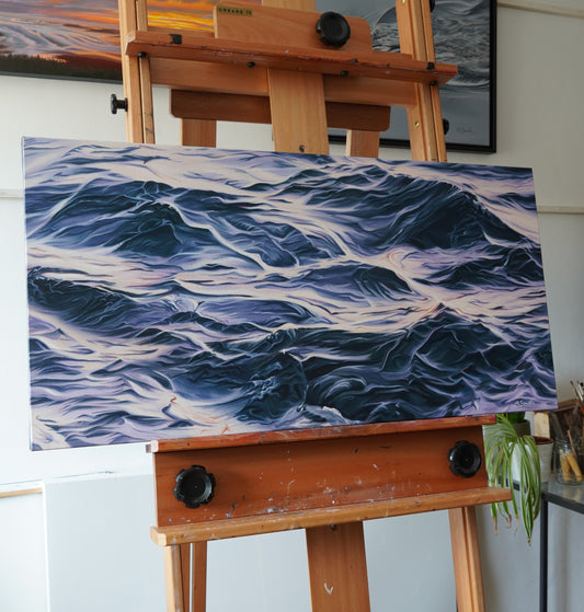 Untamed, Original Oilpainting, 50 x 100 cm