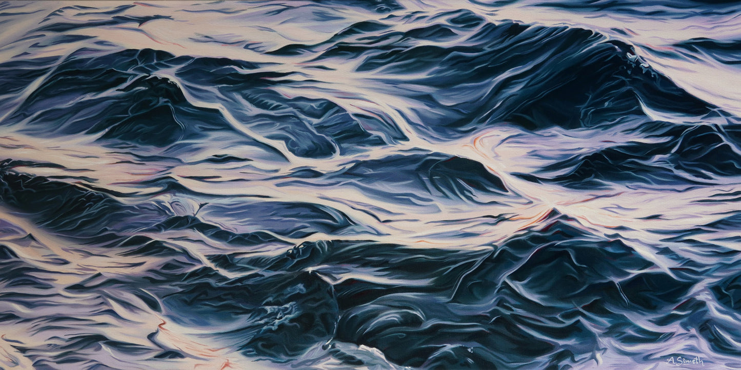 Untamed, Original Oilpainting, 50 x 100 cm