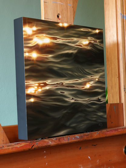 Warm Glow, Original Oilpainting, 30 x 30 cm